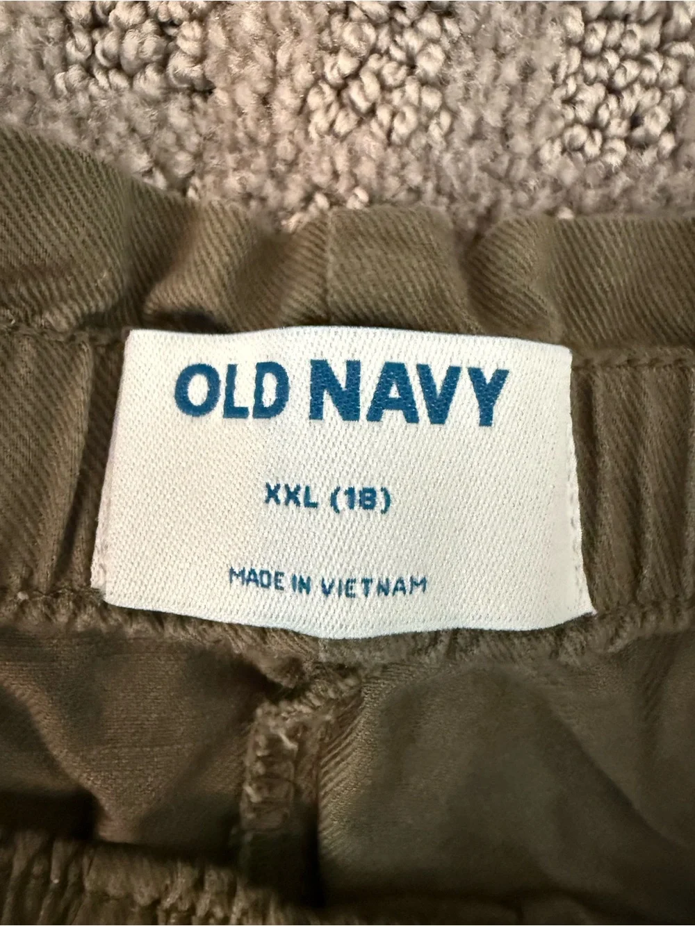 Old Navy girls Olive Cargo Jogger Pants